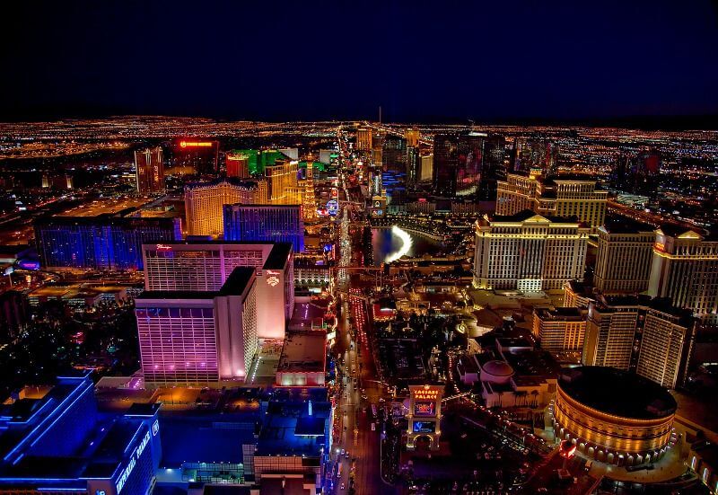 Las Vegas la nuit.