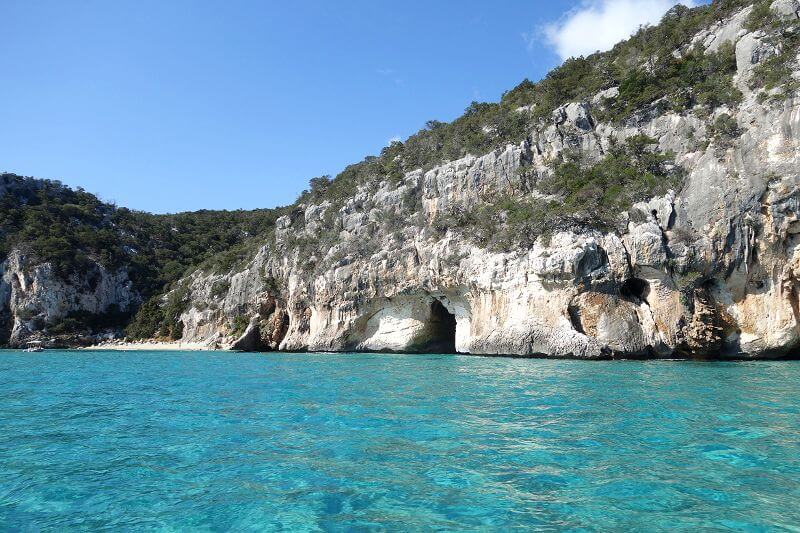 La mer en Sardaigne.