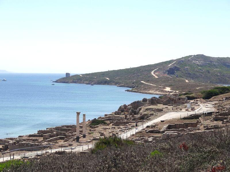 Site archéologique en Sardaigne.