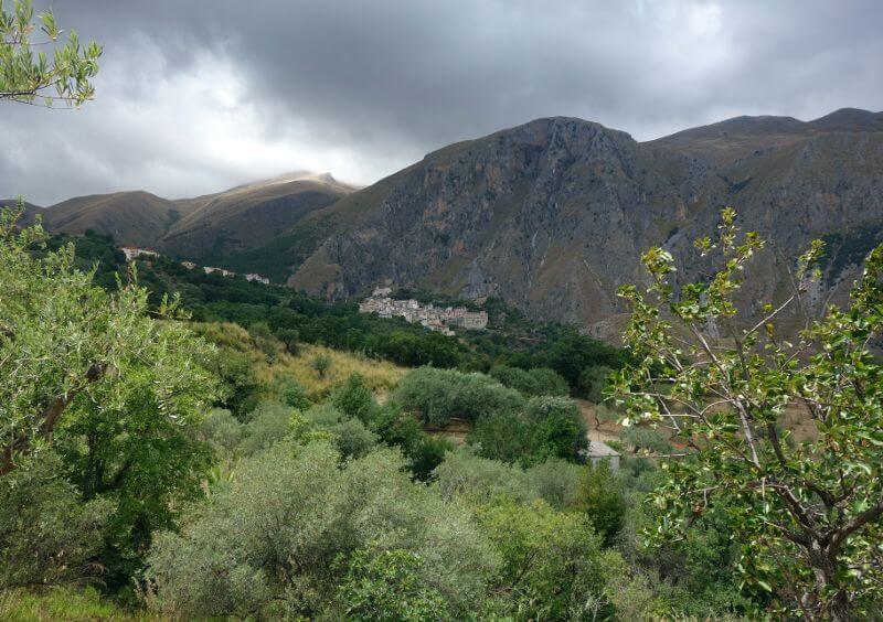 Montagne en Sicile.