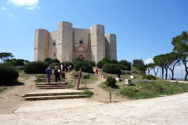 Château médiéval en Italie.