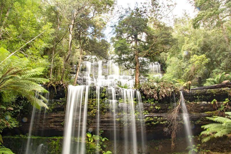 Une cascade en Tasmanie.