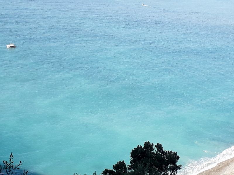 Vue de la mer à Nice.