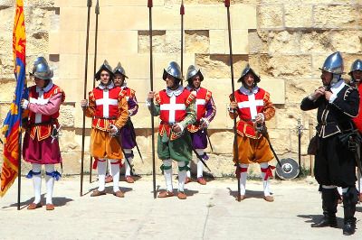 Soldats de l'Ordre de Malte.