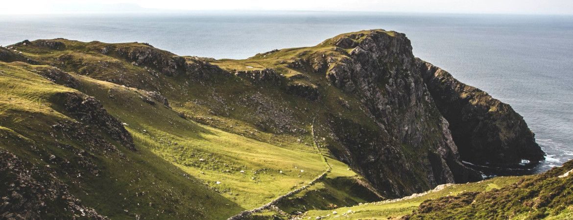 Falaises en Irlande.