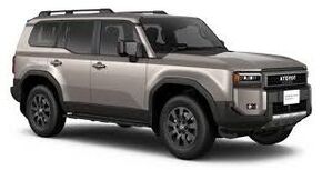 Toyota Land Cruiser with chauffeur